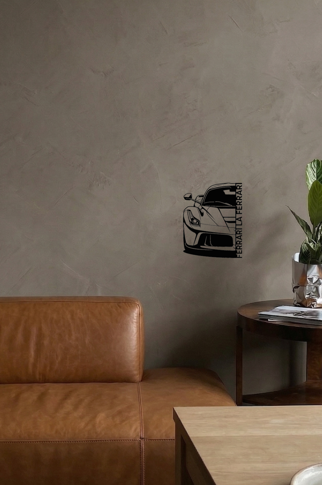 Ferrari LaFerrari 3D Silhouette