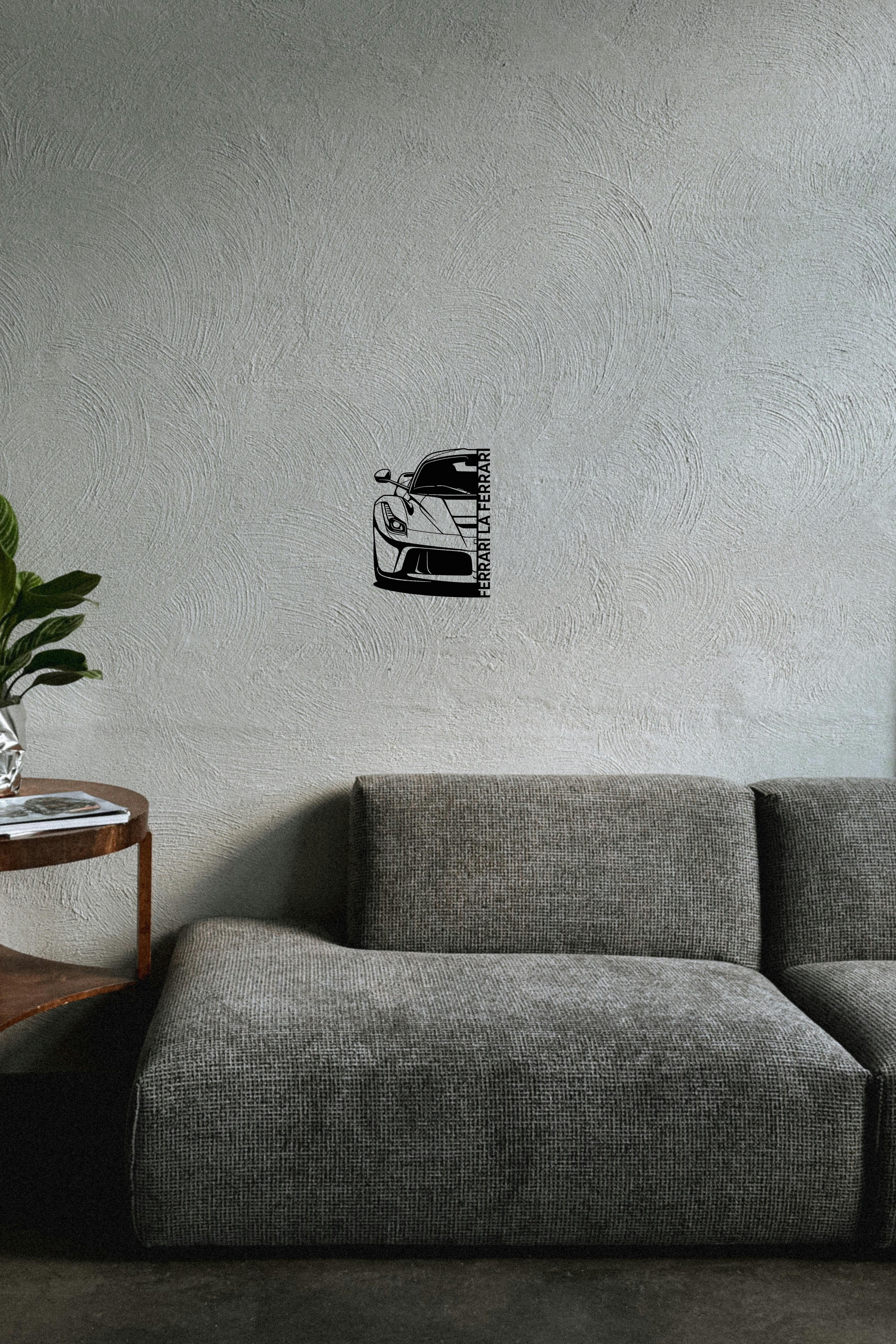 Ferrari LaFerrari 3D Silhouette